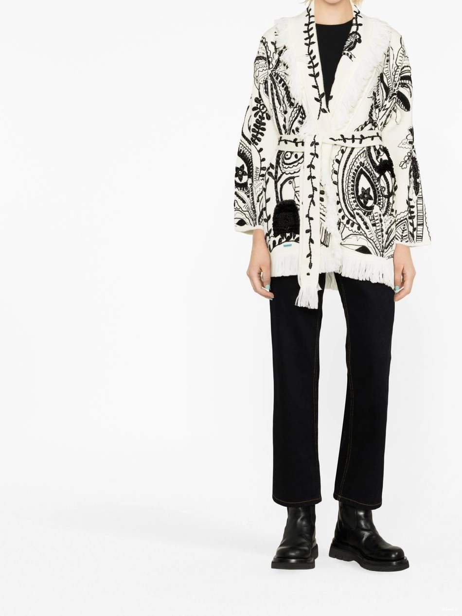 Affordable Alanui embroidered Of Women Oasis Imagination cardigan 0801